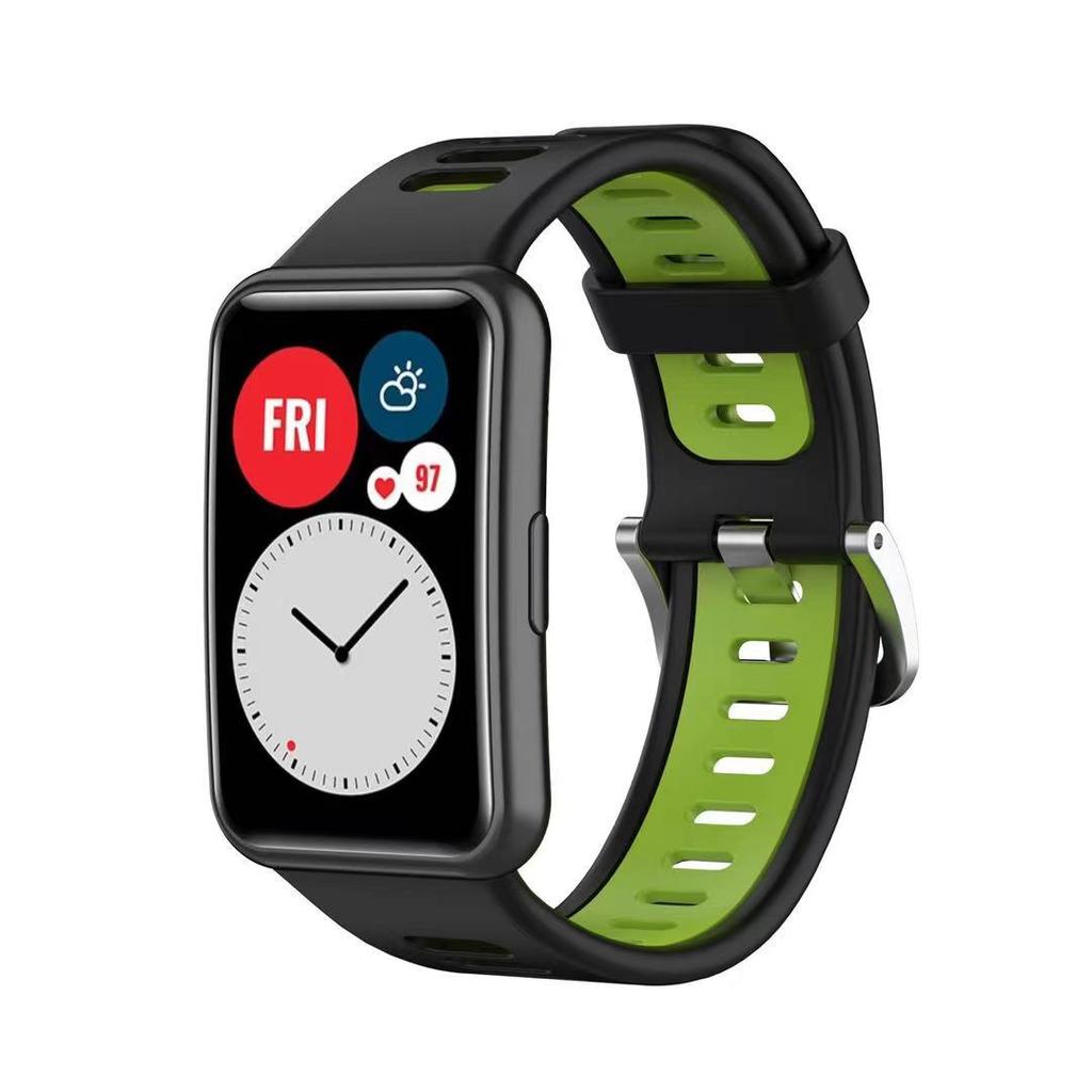 Silicone Strap For Huawei Watch Fit Original Smartwatch Replacement Band Belt Watch Accessories For Huawei Watch Fit New Corre