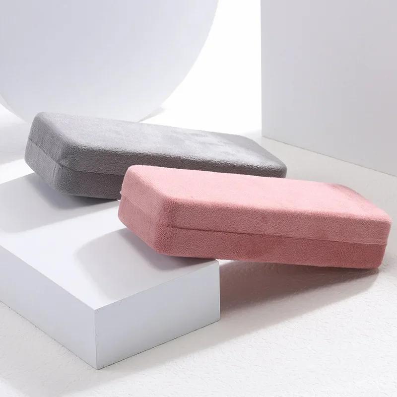 Fashion Glasses Case Premium Flocking Hard Shell Flocking Stress Resistant Men Women Sunglasses Eyewear Cases Cover Protective