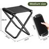 Portable Outdoor Folding Stools Small Ultralight Fishing Camping Chair Easy Storage Foldable Pocket Picnic Stool Queuing Benche.