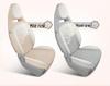 Panda Mini Linen Full Coverage Car Seat Cushion for All Seasons