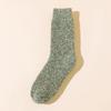 Women's Thick Plush Winter Socks: Heat-Generating, Warm Mid-Calf & Over-the-Knee Terry Cloth Socks