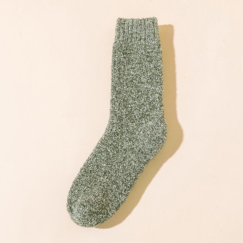 Women's Thick Plush Winter Socks: Heat-Generating, Warm Mid-Calf & Over-the-Knee Terry Cloth Socks