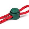 20pcs 16*15mm Double Holes 6mm Hole Apparel Shoelace Plastic Stopper Cord Lock Bean Toggle Clip