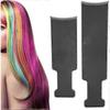 Highlighting Board With Teeth Hair Tools Board Hairdresser's Paddle For Hair Dye Salon Use Hair Color Board
