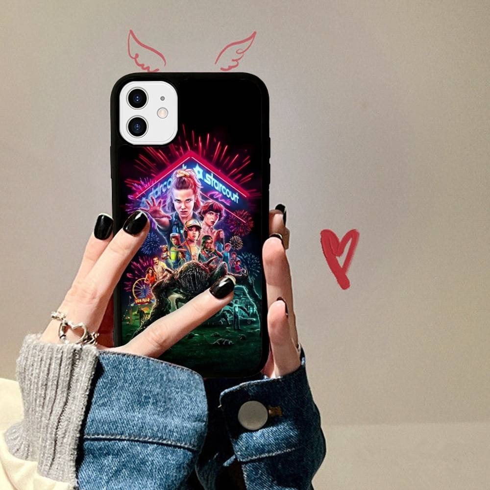 Hot S-Stranger T-Things Phone Case For IPhone 17 16 Pro Max Air 13 12 Mini 14 15 Plus 11 PC+TPU Back Cover