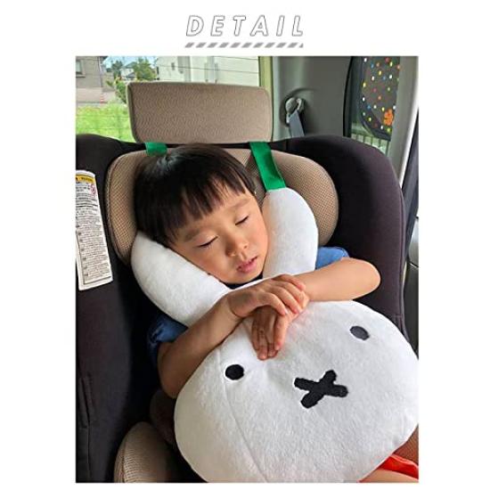 Nicot x mf Seatbelt Yellow [Miffy (miffy Nicot)] LIC-MF0012 Cushion/Pear