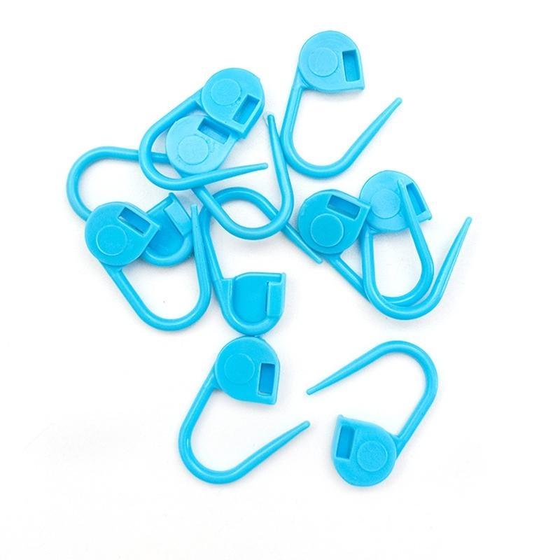 100 Pcs Knitting Crochet Markers Plastic Safety Locking Markers Hold Clip
