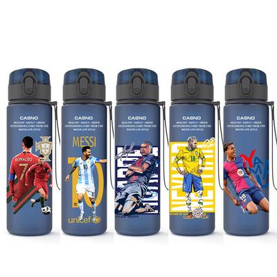 Tazza Acqua Calcio Semplice e Portatile Tazza Acqua Uomo Estate Forniture per Tifosi Coppa del Mondo