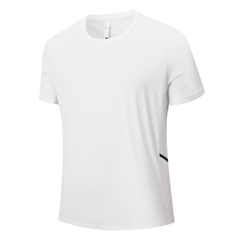 Ice Silk Breathable Unisex Half-Sleeve Quick-Dry Summer T-Shirt