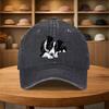 Leichte Baseballkappe im Streetstyle mit Border Collie Hundemuster-Design, geeignet für alle Jahreszeiten, für Partys, Picknicks, Cam