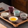 Five Famous Kilns Porcelain Tea Cup Set Collection Gift Box for Chinese Gongfu Tea Premium Home Use Souvenir