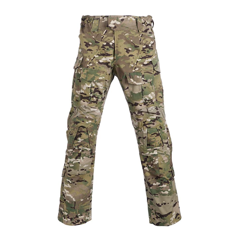 Tactical Men's Outdoor Camouflage Pants: Wear-Resistant, Scratch-Resistant, Multi-Pocket
