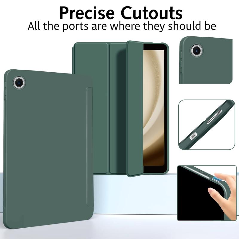 Tri-fold Flip Case For Samsung Galaxy Tab A9 A11 A7 Lite 8.7" A9 Plus 11'' A8 S6/S7/S18/S9/S10FE S11 Magnetic Stand PU Leather Protective Cover