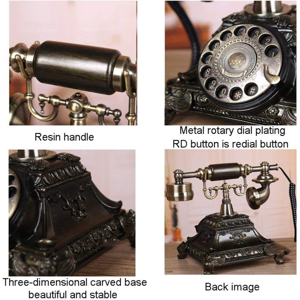 Festnetztelefon Vintage Telefon Festnetztelefon Wählscheibe Antik Wohnzimmer Antik Wählscheibe Vintage Telefone