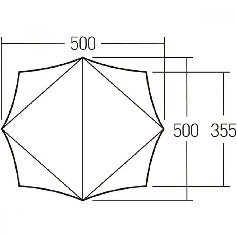 Campal Japan 3307 70 [octagon Shading Tarp Sand Beige]