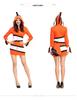 Women's Nemo Fish Cosplay Costume for Halloween Parties