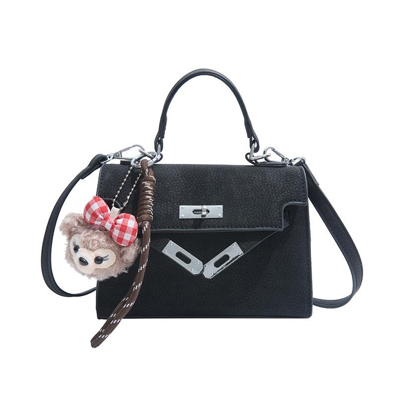 

Summer new bag women s fashion high-end texture shoulder messenger bag niche portable Kelly bag Without pendant