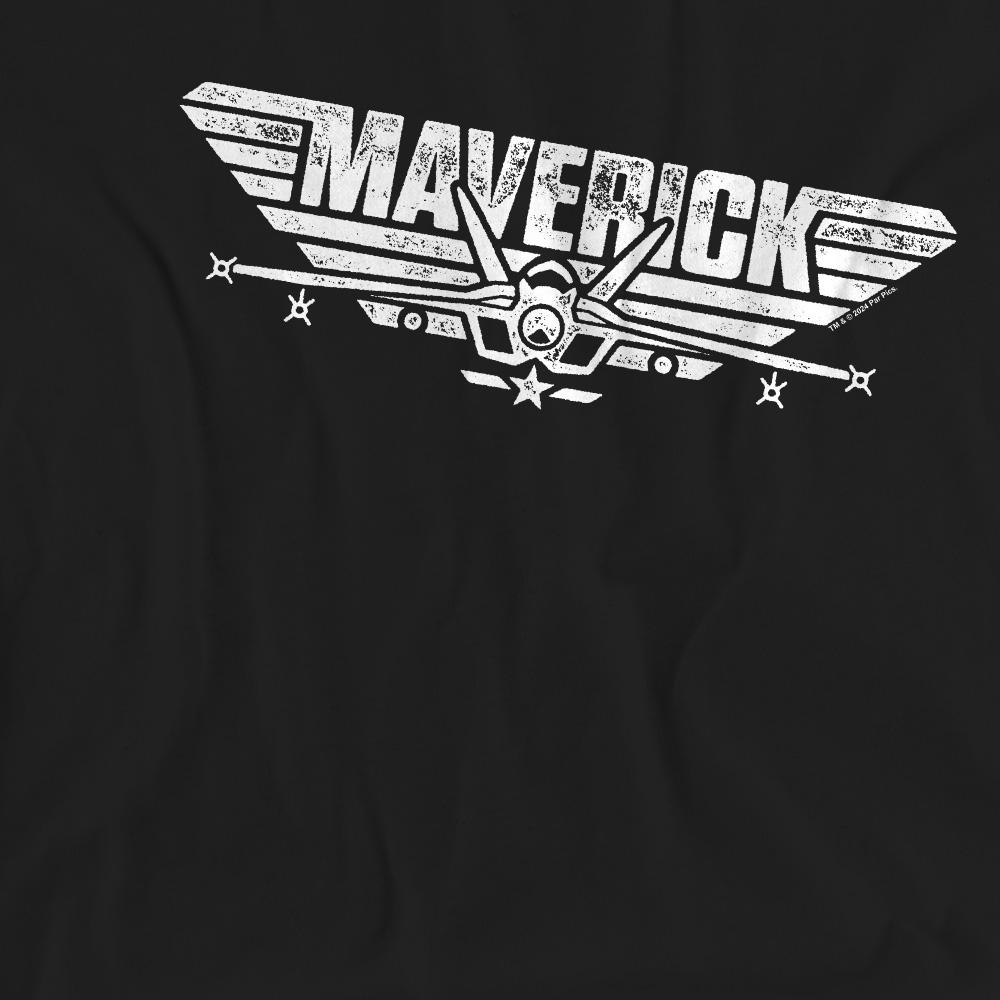 Top Gun Unisex Adult Maverick Logo T-Shirt