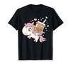 Kawaii Unicorn Pegasus & Boba Milk Tea Gift Bubble Tea T-Shirt