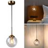 Glass Ceiling Lights LED W/ E14 Lighting Nordic Pendant Light for Bedroom kitchen counter