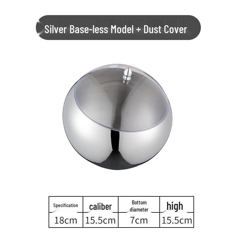 

Stainless Steel Dipping Bowl with Lid 18cm