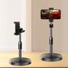 1Pc Mobile Phone Live Photography Bracket, Desktop Free Telescopic Support Frame, Disc Base, Microphone Clip, Universal Gimbal Bracket