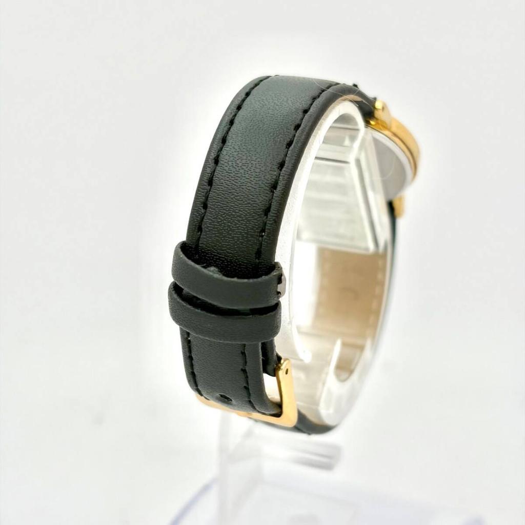SEIKO Exceline Watch Gold 0D0075 New Strap [New Battery] Ladies' 4N21-0180