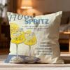 Popular H-Hhugo Spritz Cocktailed Cushion Cover Soft Washable Pillow Case Multi-Scene for Couch Bed Travel Office Use