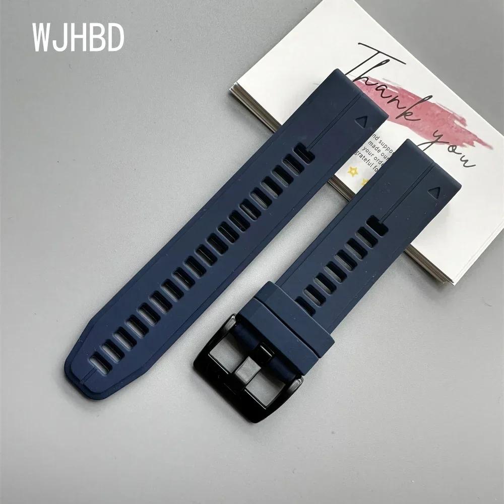 QuickFit 22mm 26mm Watch Strap For Garmin Fenix 7X 7 Solar/6X 6 Pro 5 5X Plus 3 3HR/Epix/MARQ Smartwatch Band Silicone Bracelet