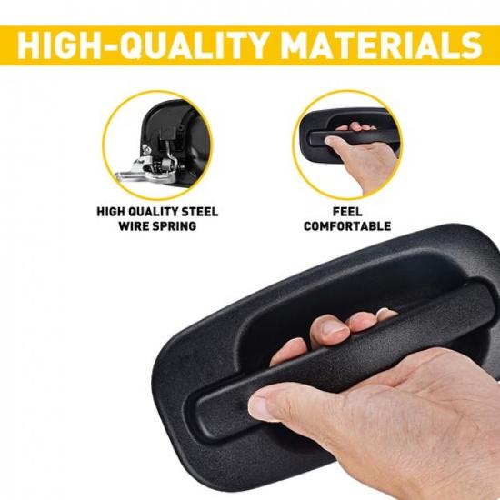 Rear Right Side Door Handle For 1999-07 Chevrolet Silverado 1500 2500 GMC Sierra