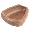 Coffee Bean Weighing Bowl Walnut Wood Anti Slip Bottom Coffee Dosing Tray for Home Cafe