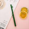 1Pc  Cartoon Bamboo Stationery Pen Bamboo Office School Supply Gel Pen Gift Funny Lovely Plant Back To School Season Back To School Gifts 0.5mm