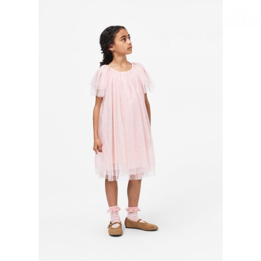 Mollo 3 8y Coccolita Pleated Tulle Dress Akis9op013
