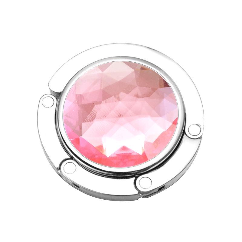 Kreativer Tragbarer Faltbarer Handtaschenhaken - Runder Metallaufhänger und Praktisches Souvenir