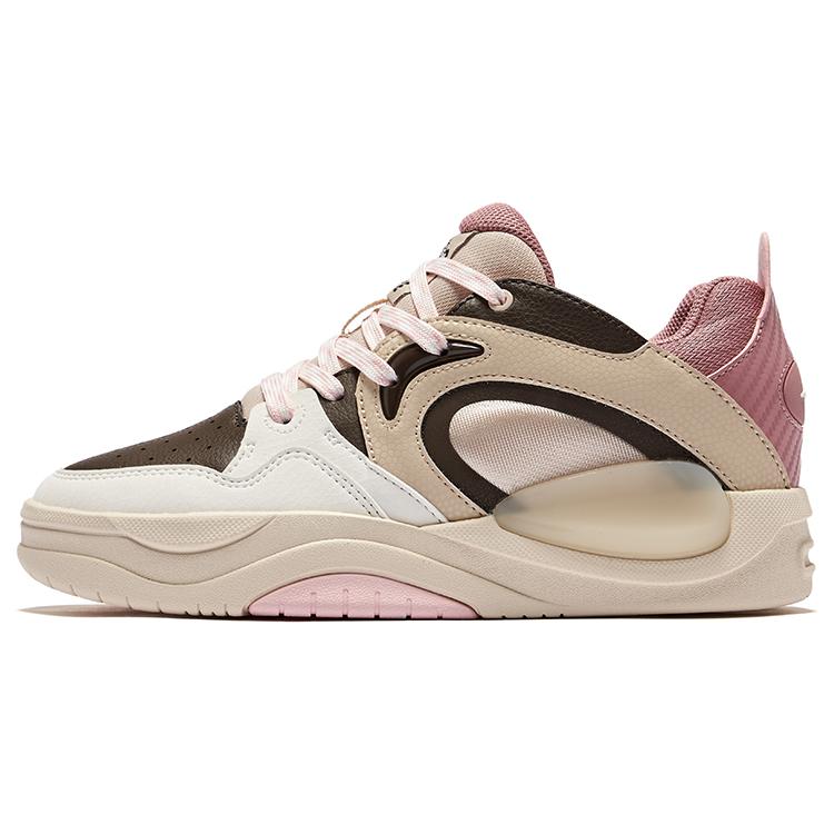 Erke Impression Panda 3 Versatile Trendy Durable Lightweight Low-Top Skate Shoes Women sneaker Deep-Mahogany Birch 52124401055-803