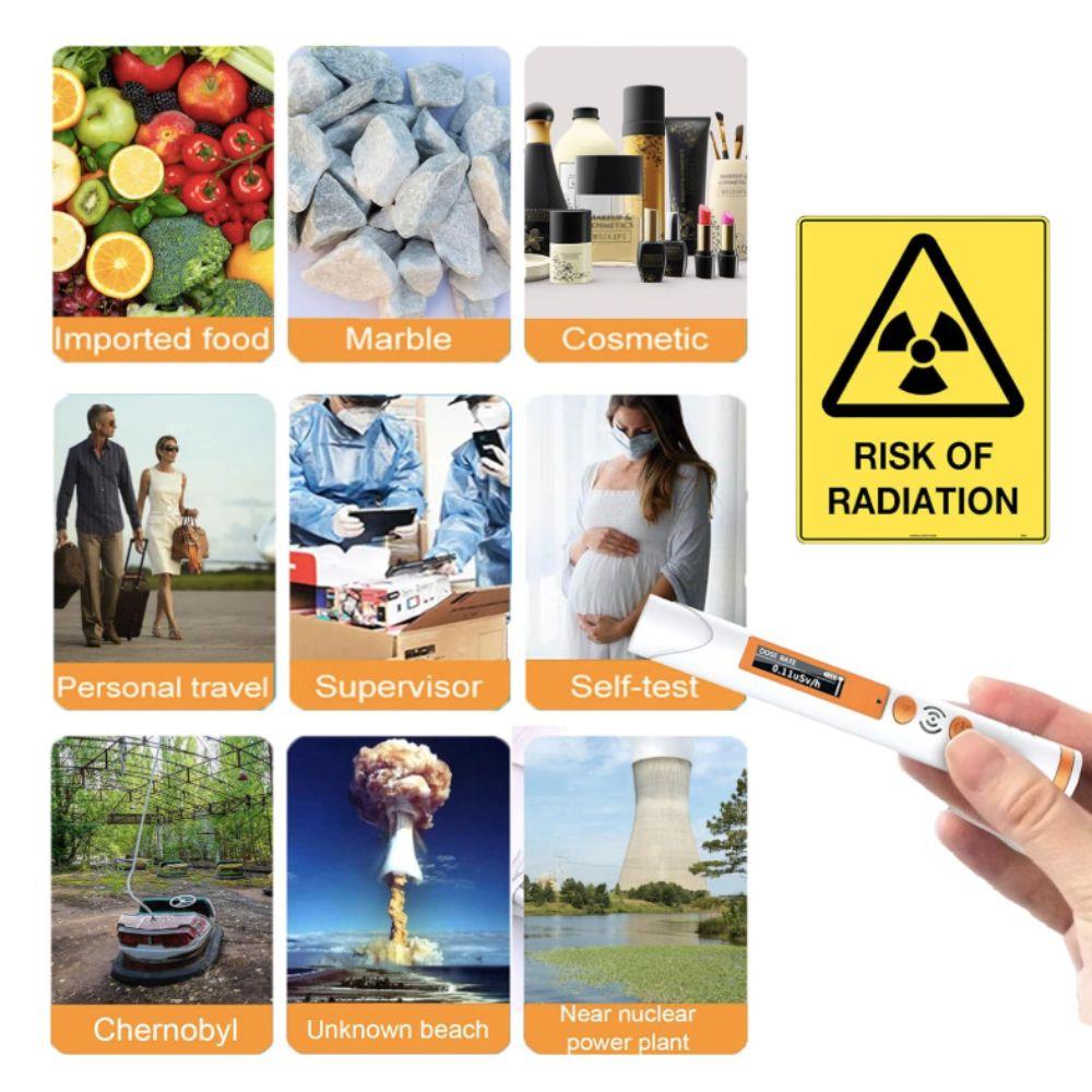 Portable Nuclear Radiation Detector Pen Type Dosimeter Digital Geiger Counter  Personal Use