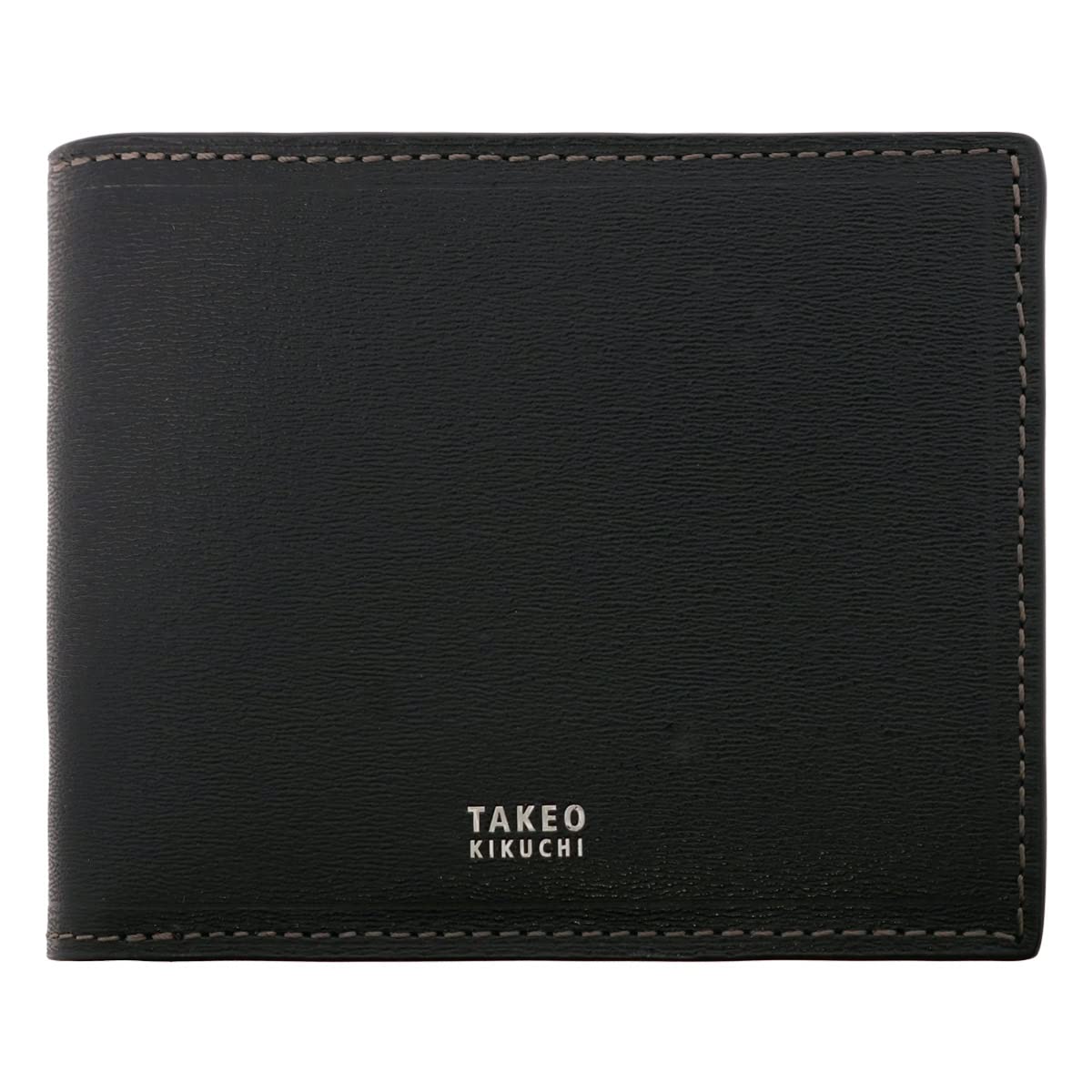 

Wallet Genuine Leather 728615 Max Folding Wallet Folding Cowhide Leather Black [Takeokikuchi] Men s Bi-Fold Bi-Fold [01]