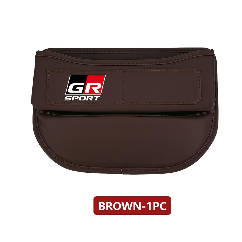 Car Seat Crevice Gap Storage Box Organizer Card Phone Holder Pocket For Toyota Supra Aygo Prado RAV4 Hilux Yaris Corolla 4Runner