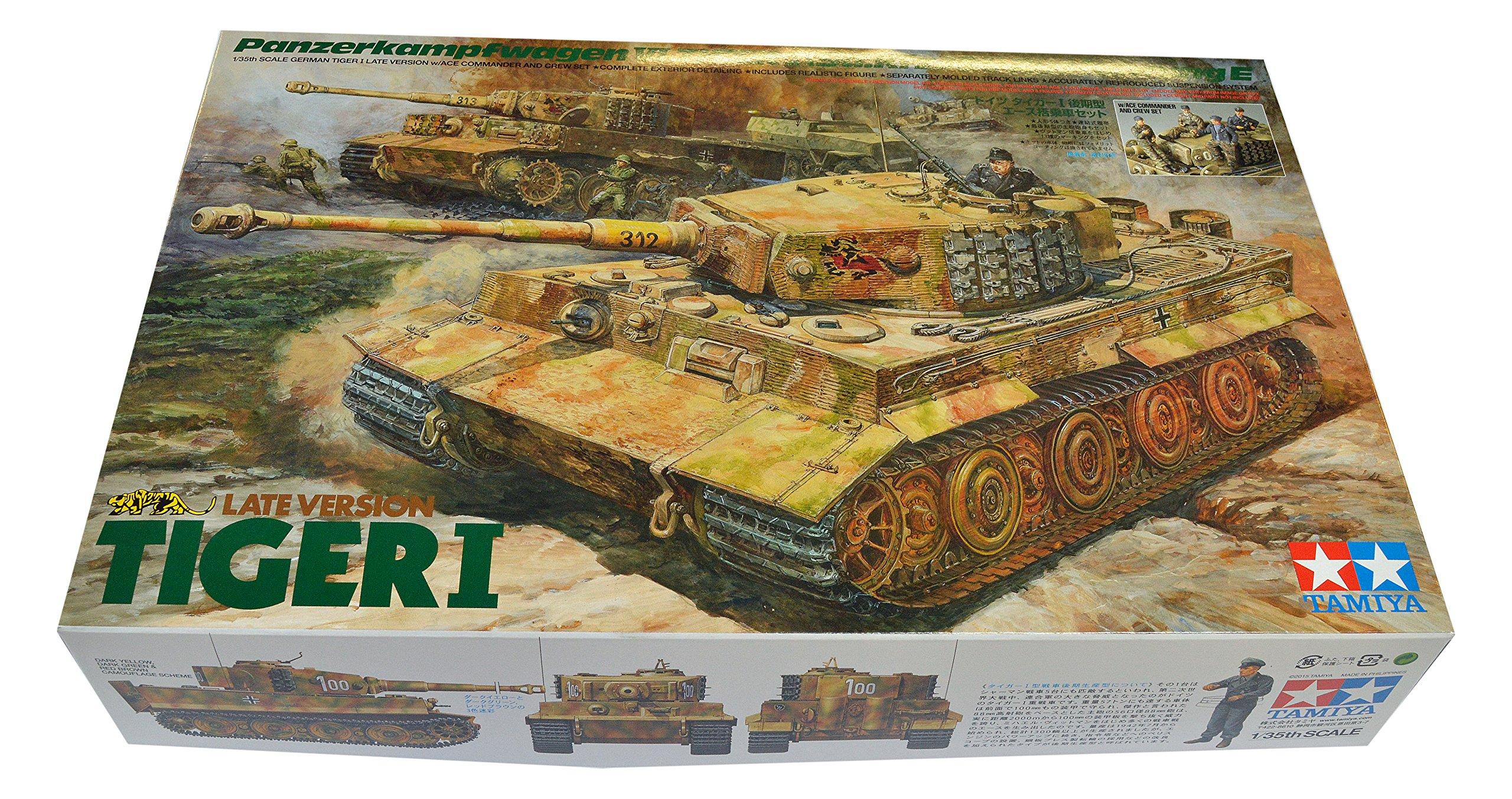 

Tamiya 135 Tiger 1 Late Model Ace Boarding Set Plastic Model 25401
