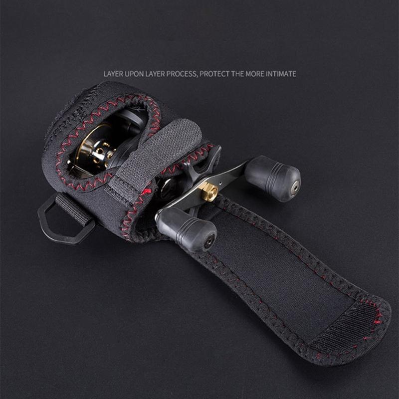 Spinning Reel Cases Protective Sleeves 5 Sizes Baitcasting Fishing Reel Pouch