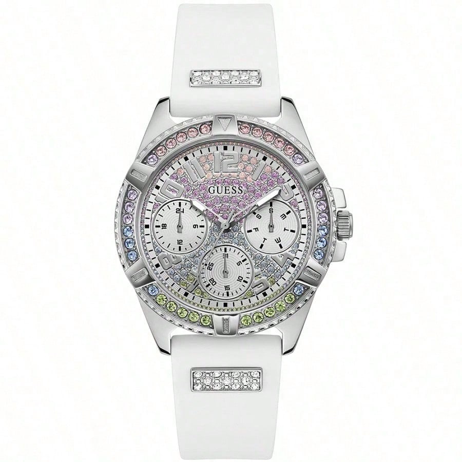 Guess Women's Watches For - Stainless Steel Watch Band Elegant Quartz Watch, Watches Suitable For Business & Gift For Family Friends Gw0045l1