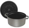 Cocotte Zwilling Staub rund 24cm graphitgrau 3,8L (40500-246-0)