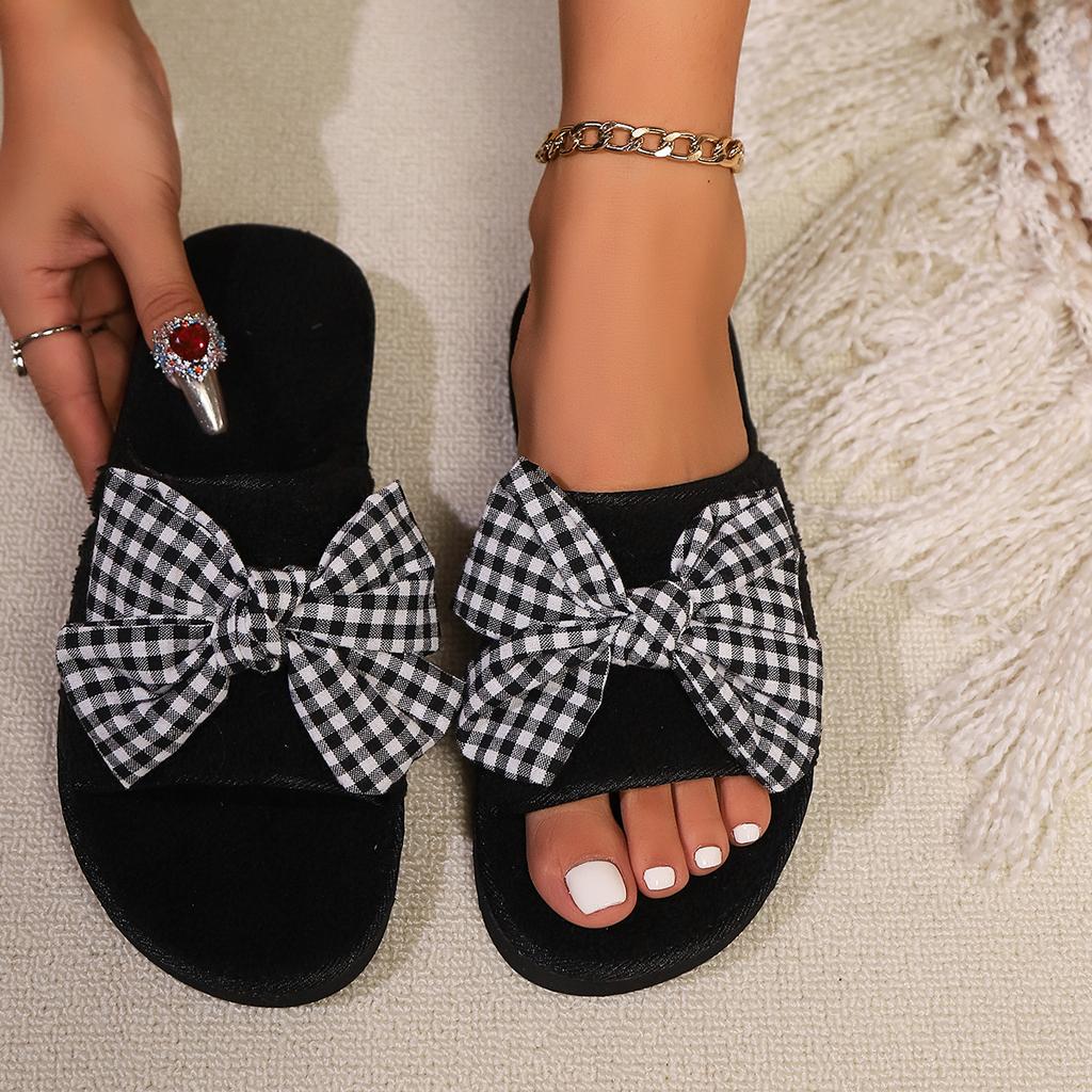 Women Slippers 2024 New Summer Fashion Casual Open Toe Shallow Sandals Flats Shoes Low Heels Slippers Slides Women Plus Size