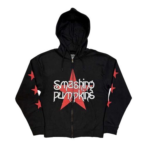 The Smashing Pumpkins Unisex Adult Star Logo Full Zip Hoodie