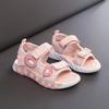 Girls sandals summer 2025 new little girl non-slip soft-soled princess shoes non-slip medium and older children's beach shoes