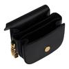 Moschino Inflatable Heart Shaped Decorative Flap Closure Three Layer Chain Leather Crossbody Shoulder Bag Women Bags Black A74198008-1555