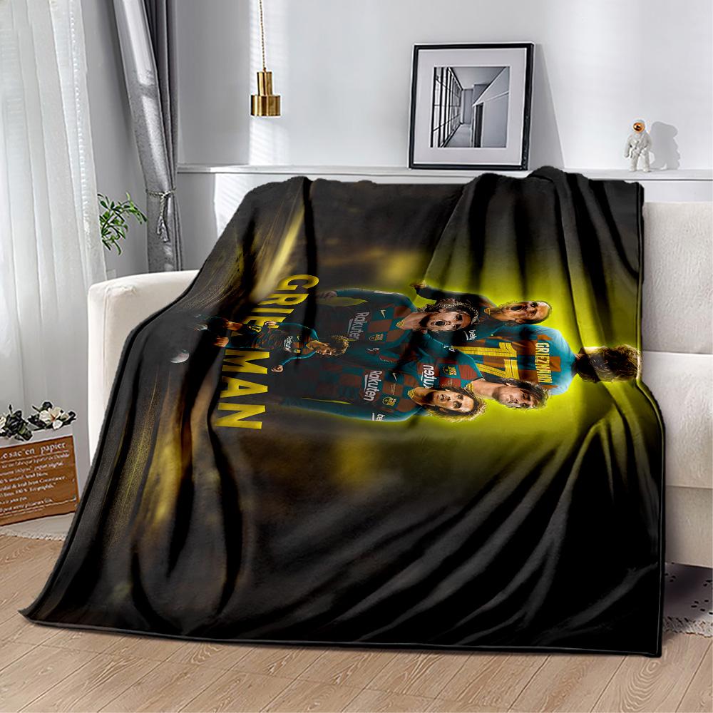 Atletico Madrid Player Blanket Ultra-Soft Suitable for Bedding Sofa Picnics for All Occasions Modern Gift for Travel Home Birthdays