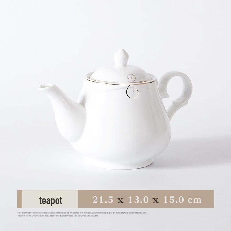 Hengsheng Ceramic Hotel Teapot 850ml