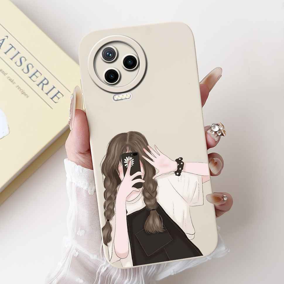 For Infinix Note 12 Pro 4G X676B 6.7" Case Colorful Flower Butterfly Soft Silicone Cover For Infinix Note12 2023 Bumper Casing