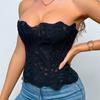 Slim Fit Underwear for Women Shapers Lace-up Corset Spicy Girl Style Lace Fishbone Shapewear  Women